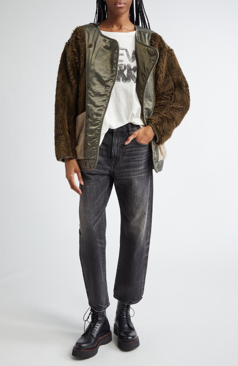 R13 Romeo Straight Leg Jeans, Alternate, color, 