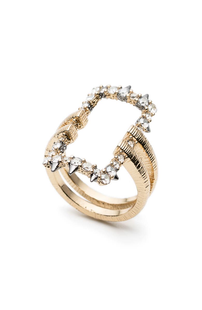Alexis Bittar Elements Crystal Encrusted Ring, Alternate, color, 
