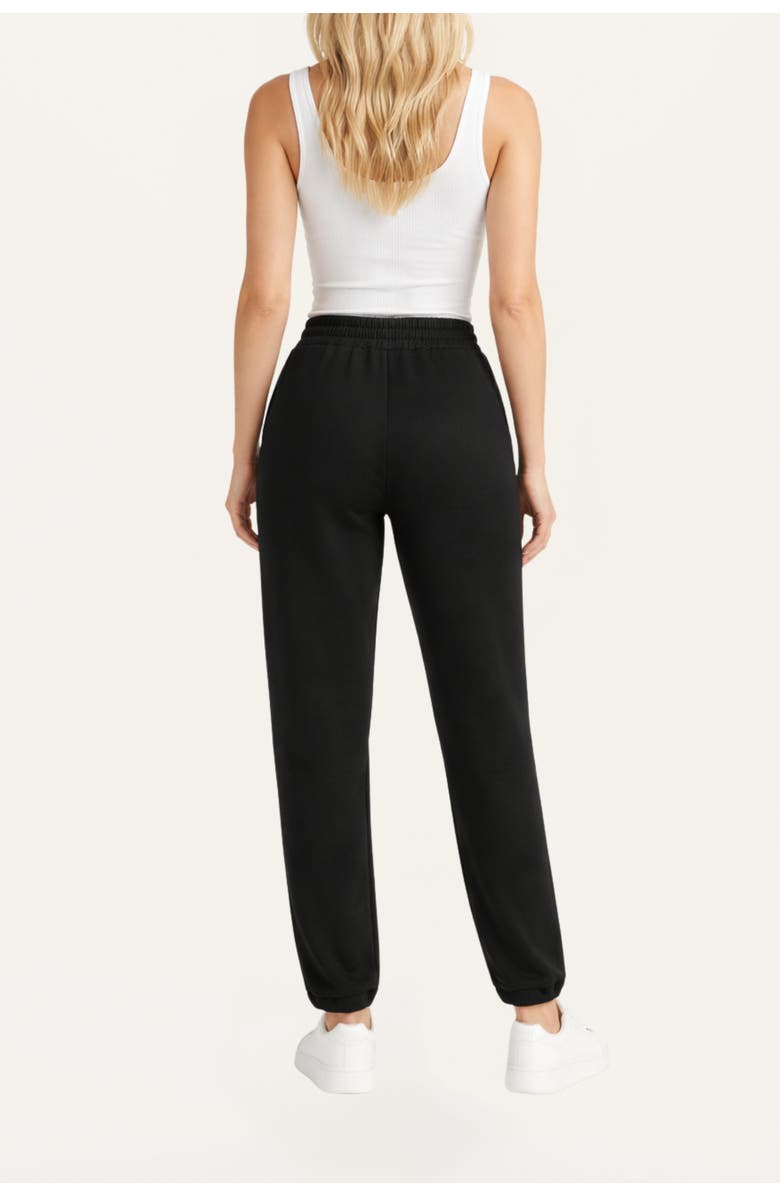 Nocturne Drawstring Jogger Pants, Alternate, color, Black