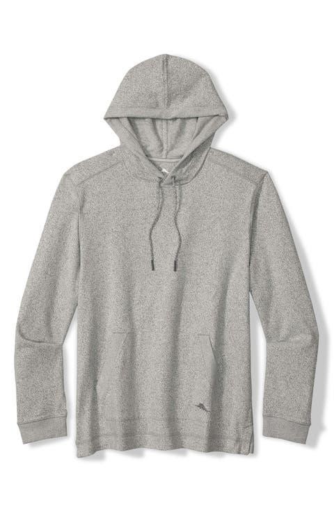 Sand Runner Heathered Cotton Pullover Hoodie