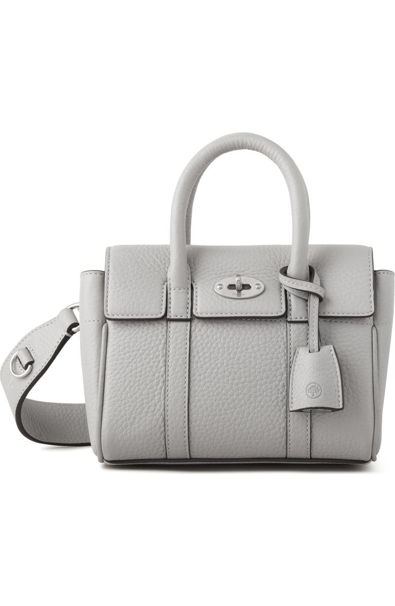Mulberry Mini Bayswater Leather Tote, Main, color,
