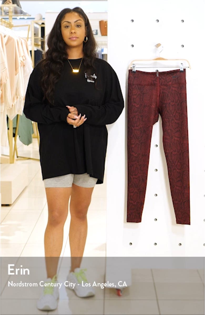 Python Print Leggings, sales video thumbnail