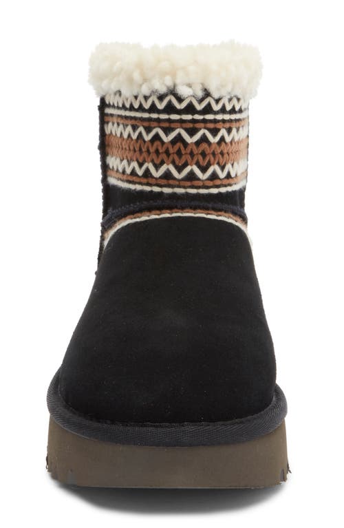 Ugg Atherson Mini Boots Round Toe In Animal Print
