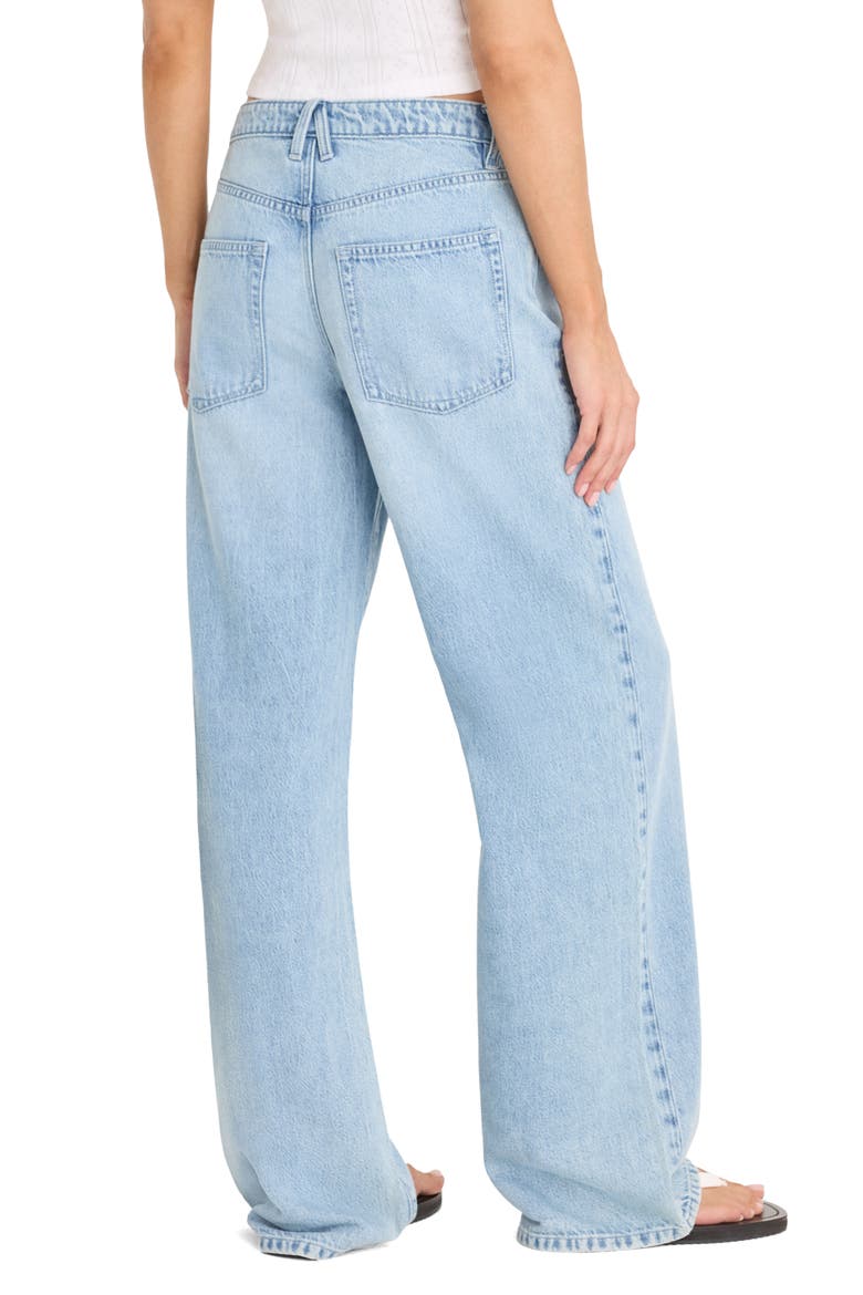 Weightless Wide Leg Jeans, Alternate, color, INDIGO1250
