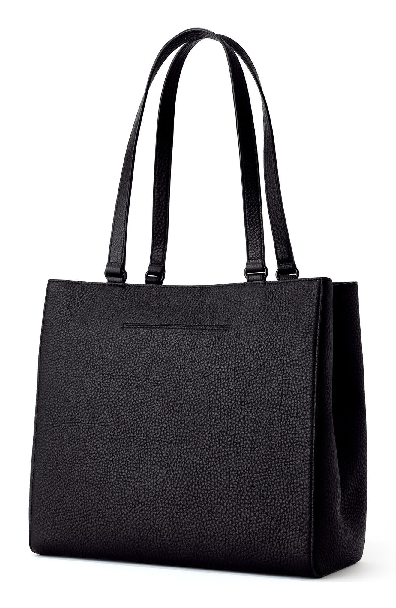 Dagne Dover Medium Allyn Leather Tote, Alternate, color, 