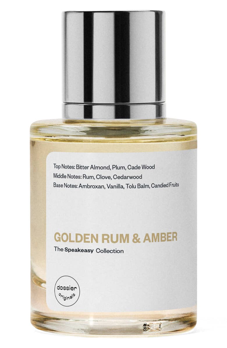 Dossier Golden Rum & Amber Fragrance, Main, color,