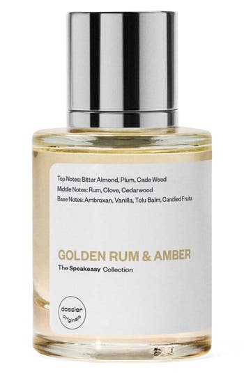 Dossier Golden Rum & Amber Fragrance In Transparent
