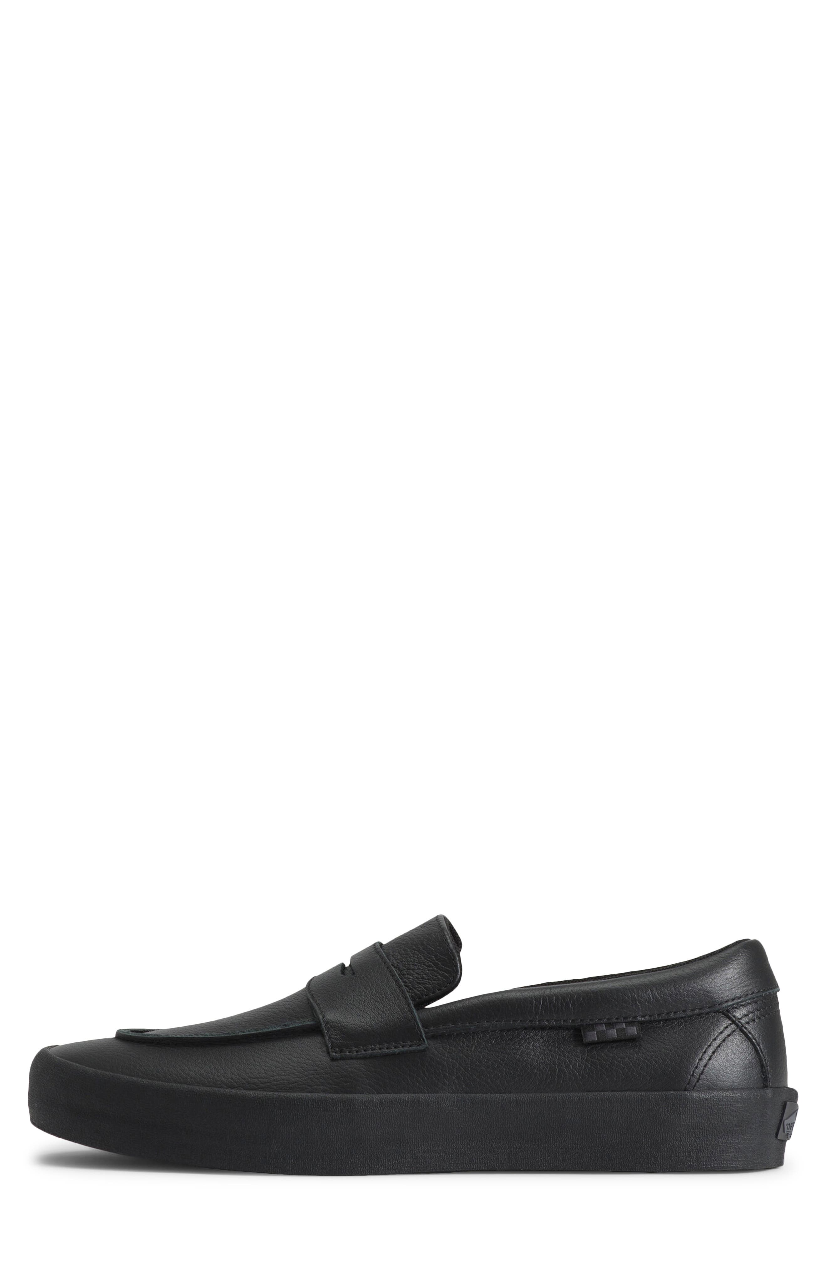 Vans Skate Loafer Sneaker, Alternate, color, Black/Black