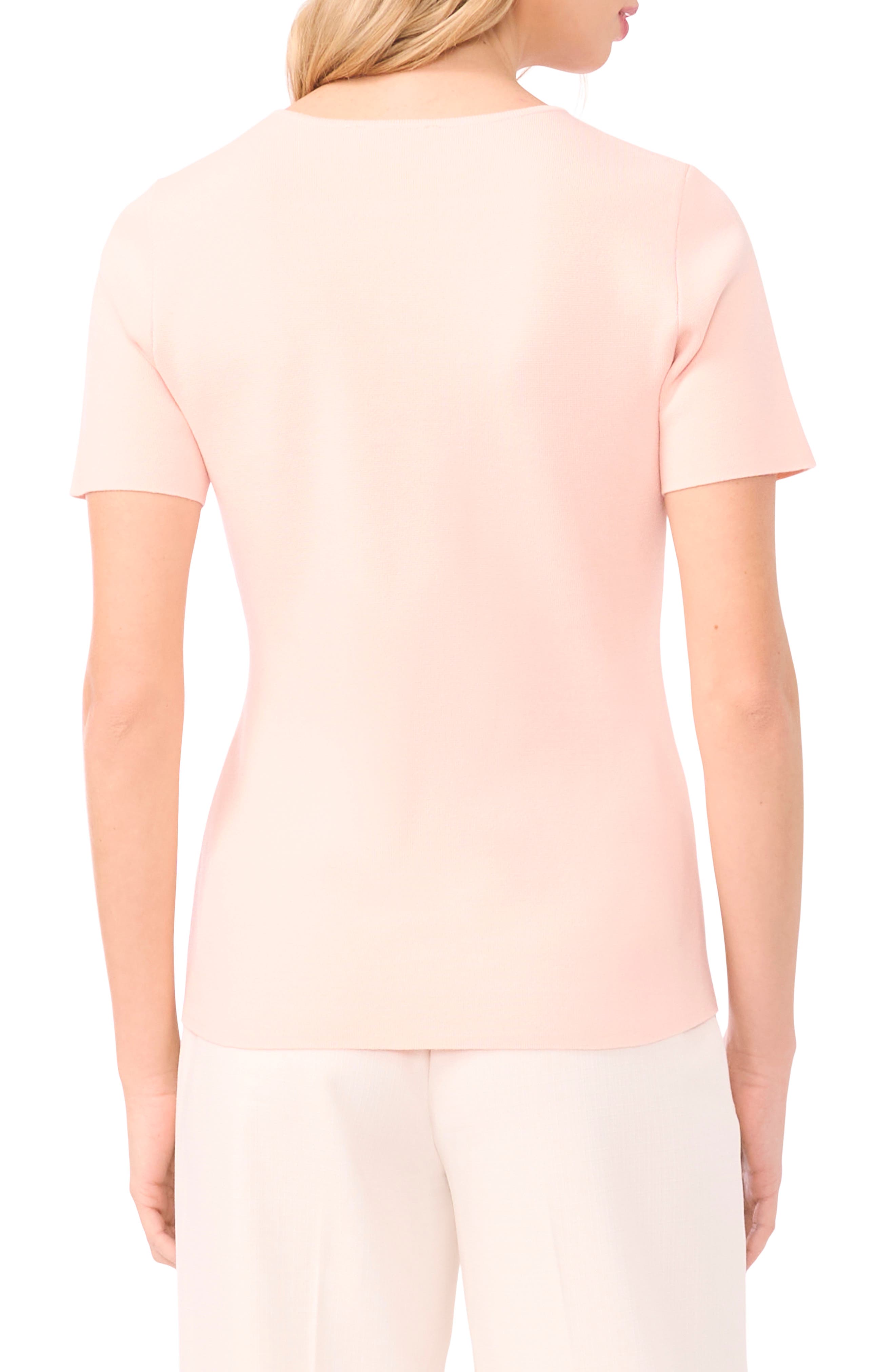 Gail Longline Split Hem Button-Up Shirt - image 4
