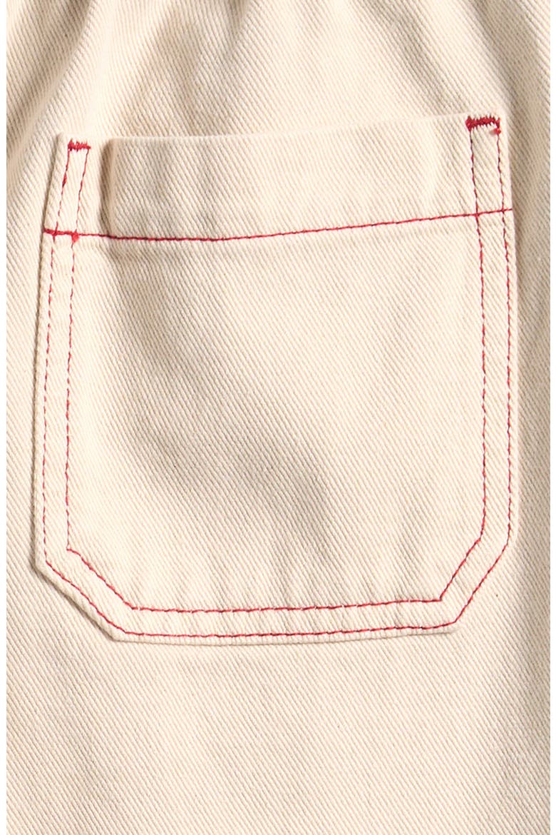 Kids' Organic Cotton Twill Pants, Alternate, color, OFFWHITE