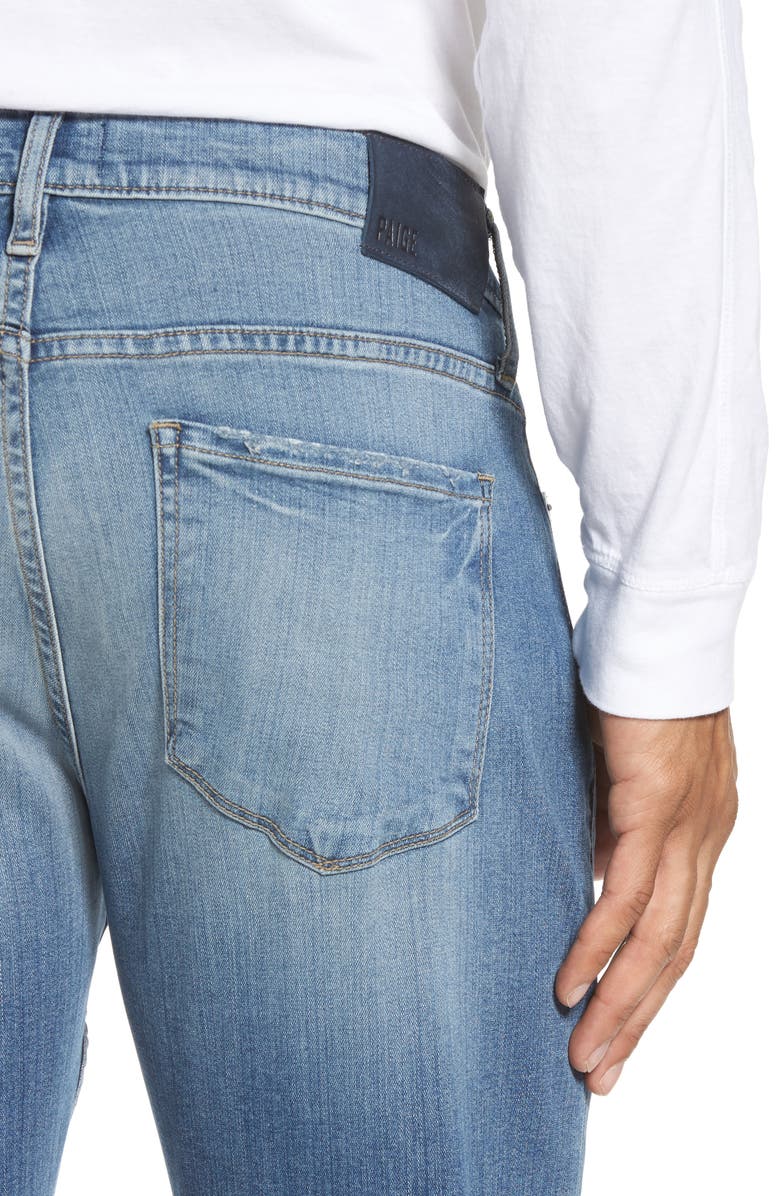 PAIGE Transcend Federal Slim Straight Fit Jeans, Alternate, color, 