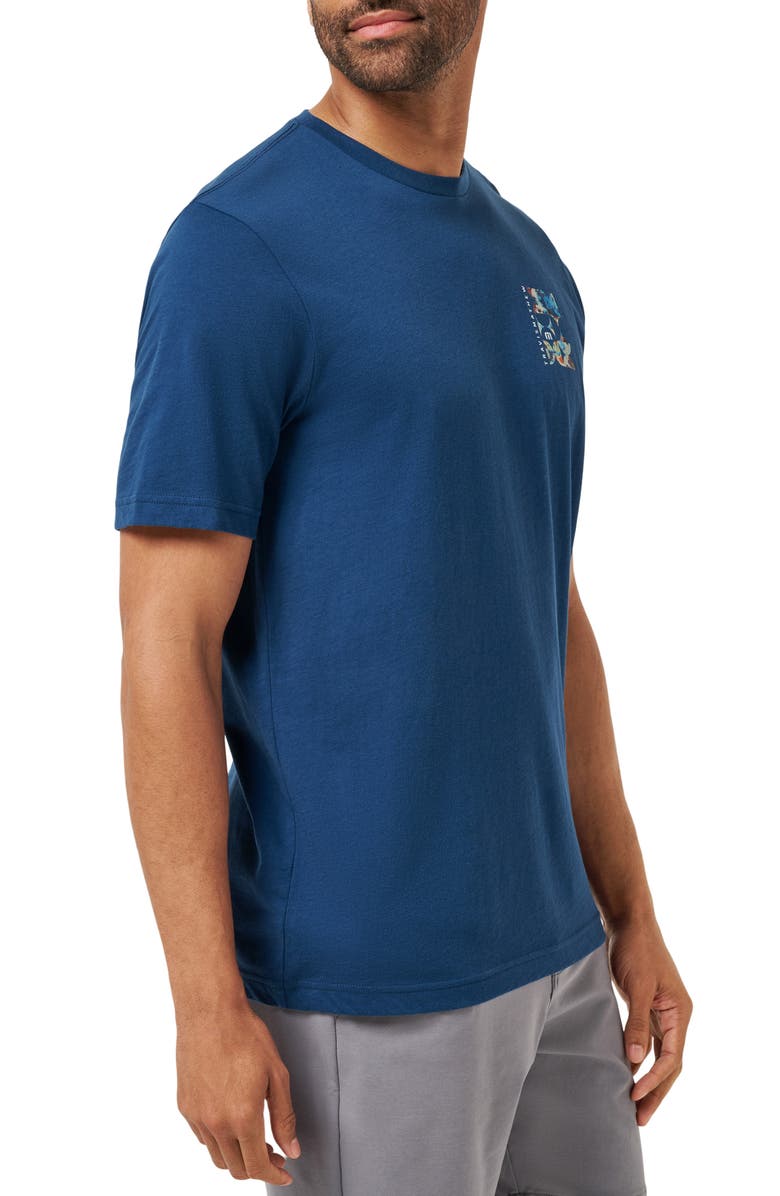 TravisMathew Return Ticket Graphic T-Shirt, Alternate, color, Titan