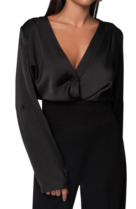 Drape Satin Top