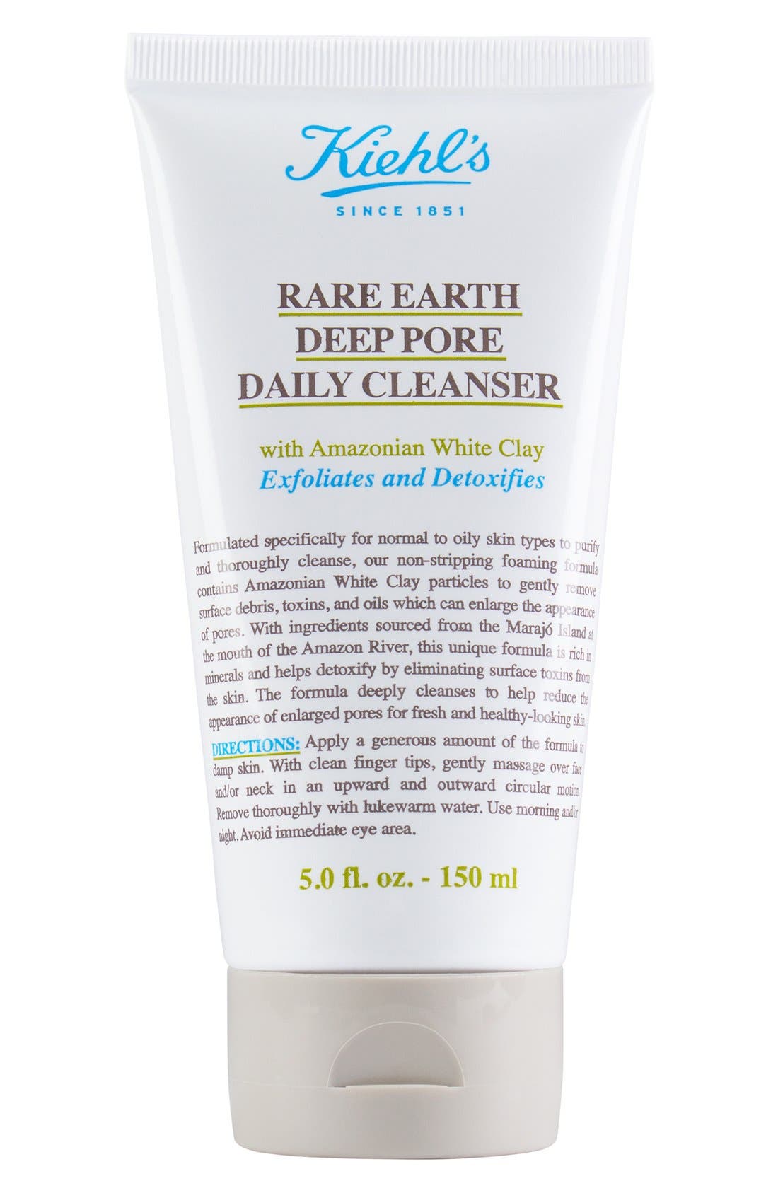 Kiehl's Since 1851 Rare Earth Deep Pore Daily Exfoliating Face Cleanser