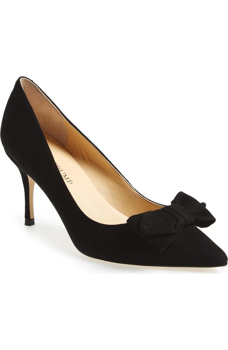 Ivanka Trump 'Benny' Pointy Toe Bow Pump, Main, color,