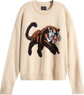 PacSun Tiger Crewneck Sweater