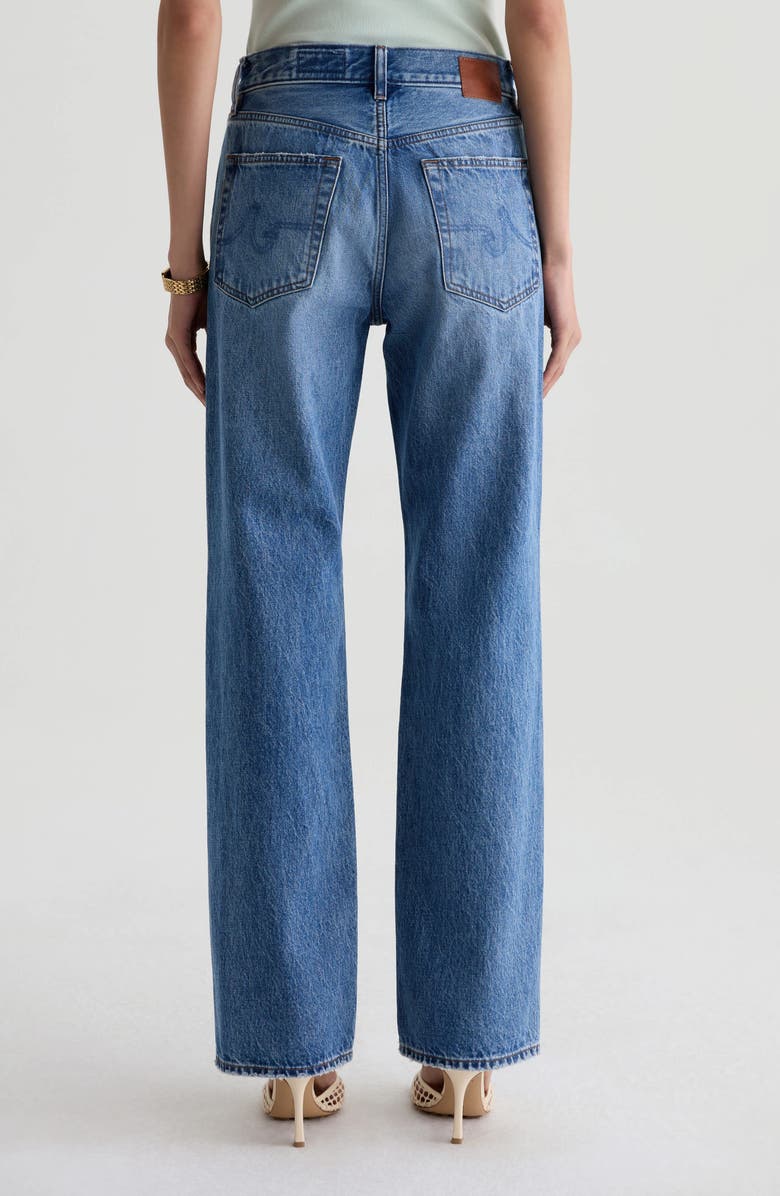AG Sydney High Waist Relaxed Straight Leg Jeans, Alternate, color,