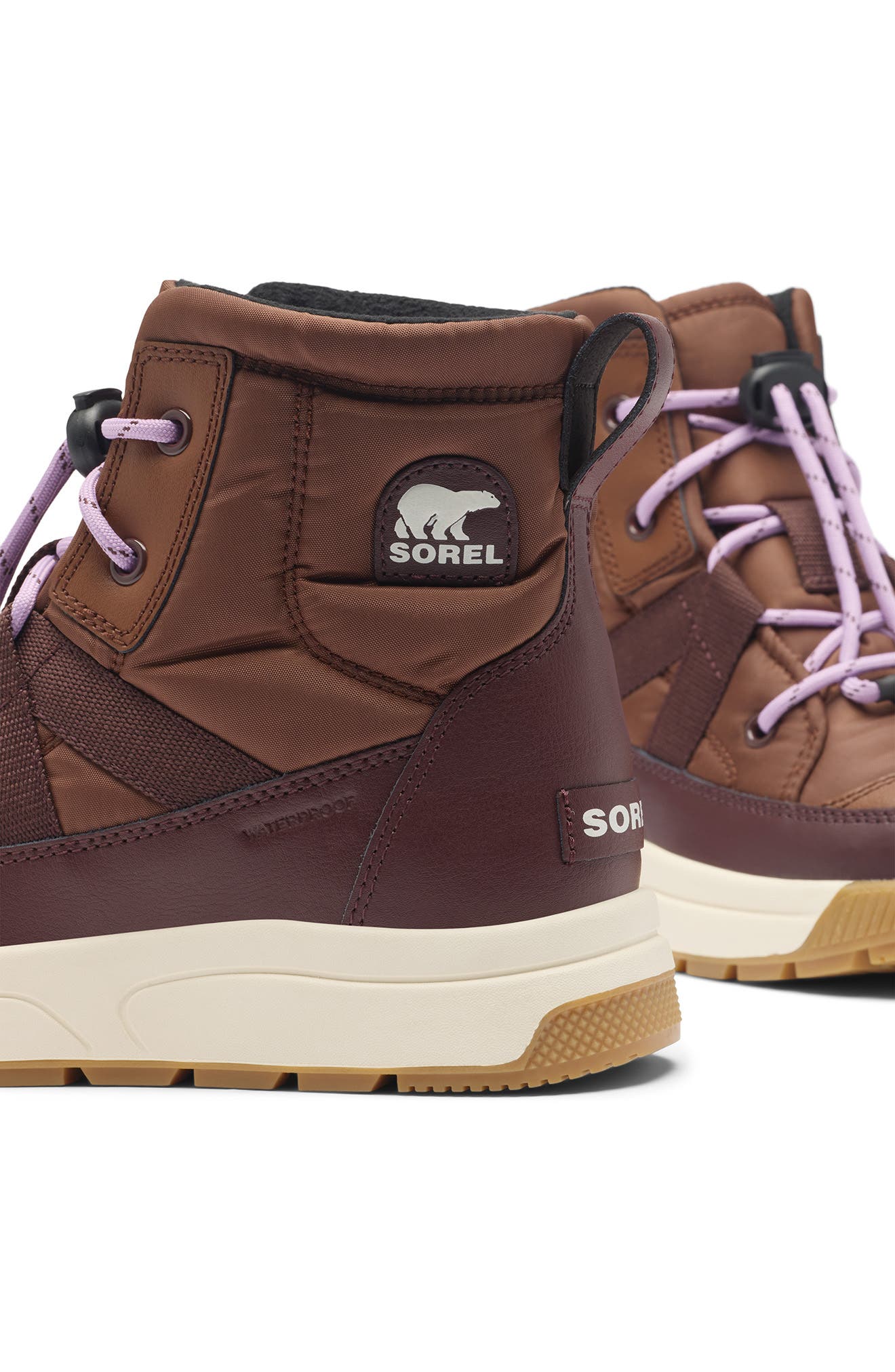 Kids' Whitney III Insulated Waterproof Snow Boot, Alternate, color, DARK AUBURN/ RED LODGE