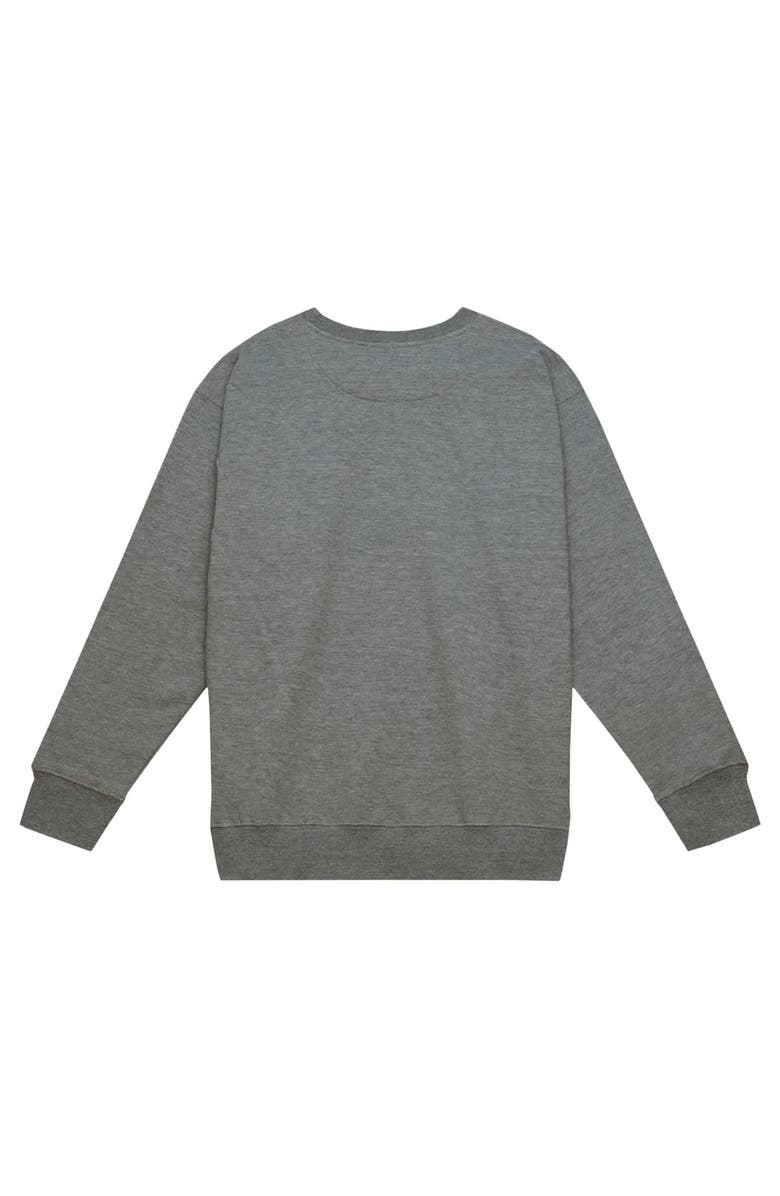 Mitchell & Ness Men's Mitchell & Ness Heather Gray San Francisco 49ers Basic Fleece Pullover Sweatshirt, Alternate, color, Heather Gray