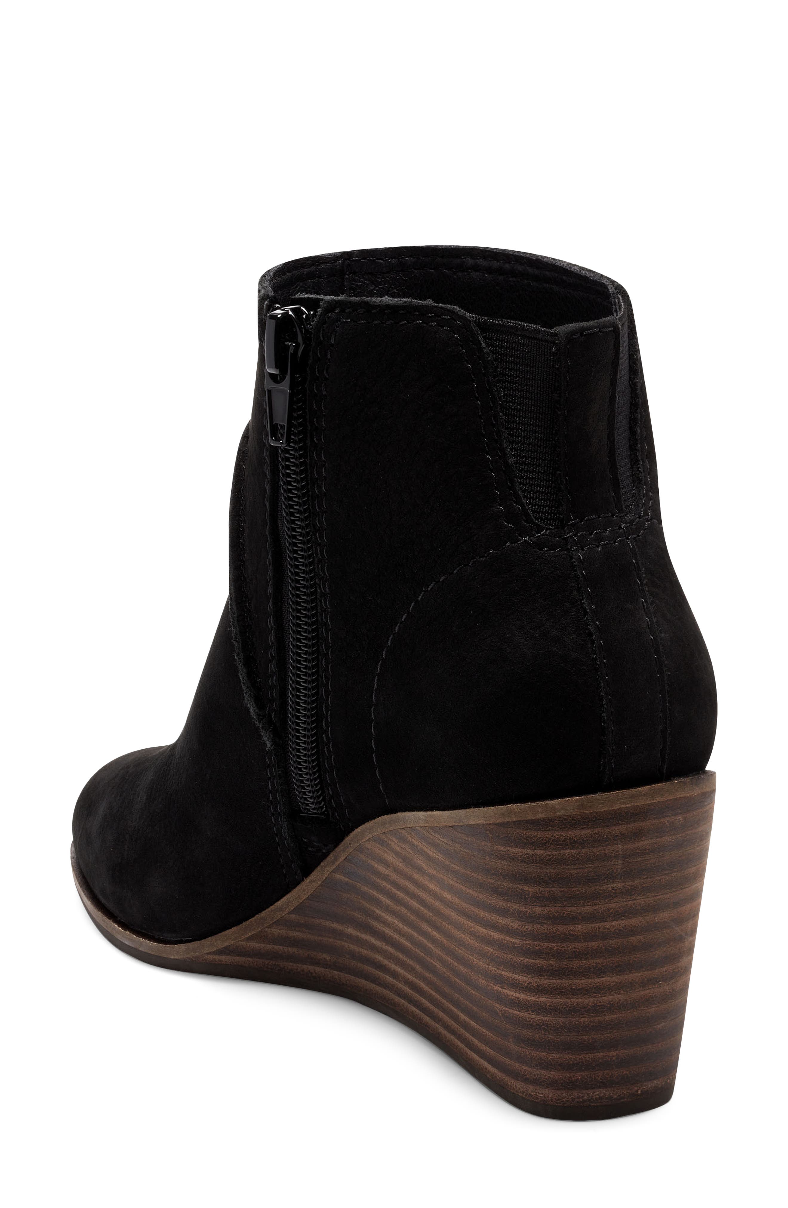 Lucky Brand Zanta Wedge Bootie, Alternate, color, 