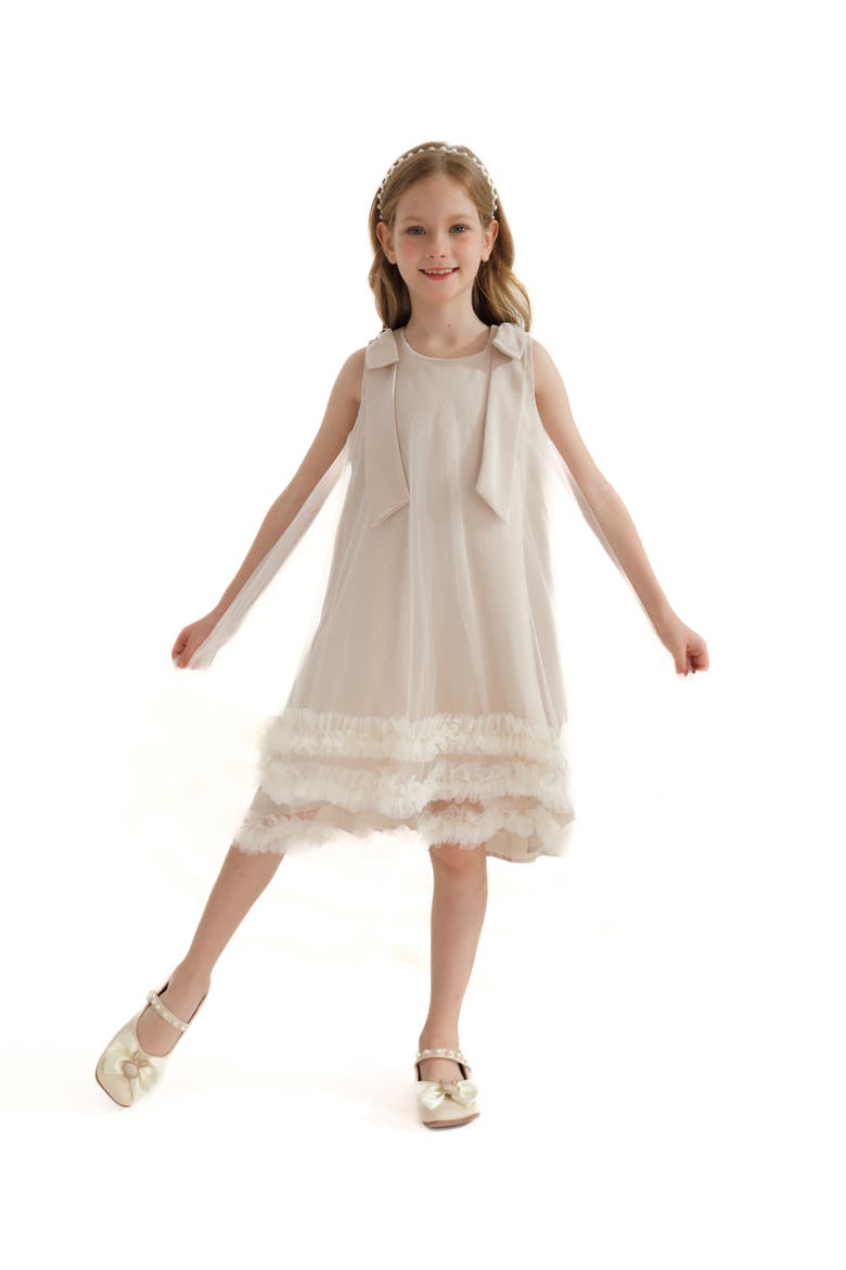 Violeta Dress, Alternate, color, Cream
