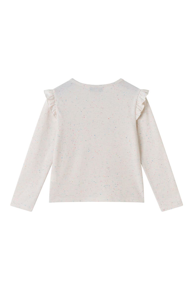 Kids' Graphic Print Long Sleeve Top, Alternate, color, BEIGE