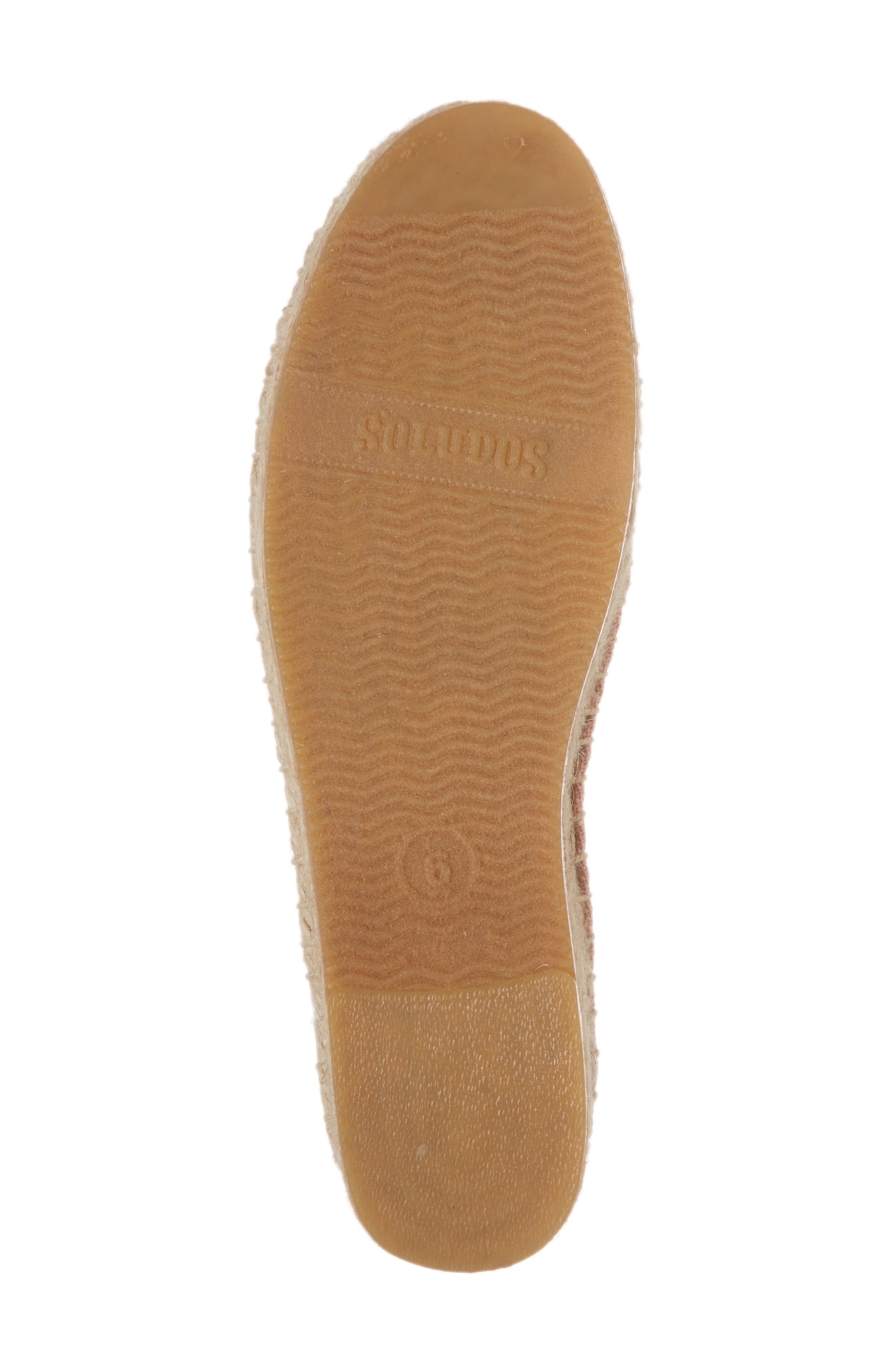 Ciao Bella Espadrille Flat, Alternate, color, DUSTY ROSE FABRIC