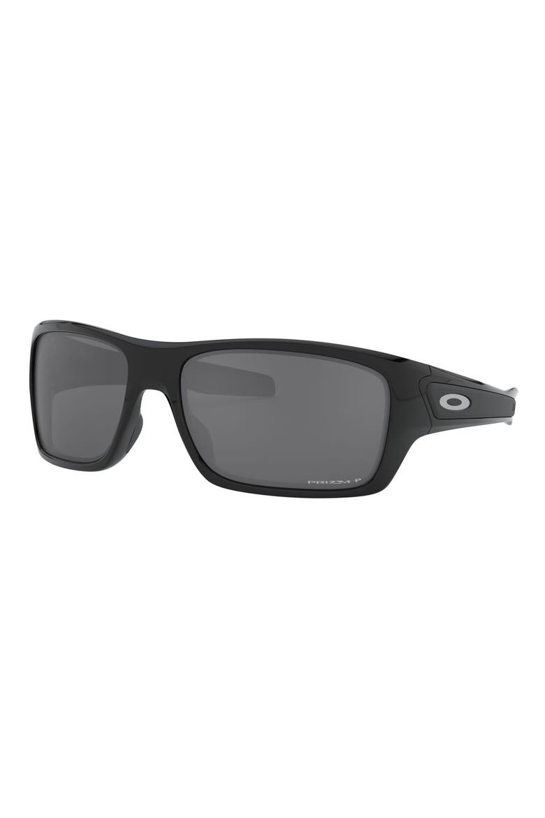 Turbine 65mm Polarized Sunglasses, Alternate, color, BLACK
