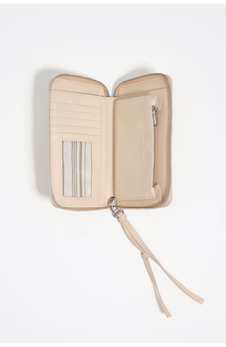 Bimba y Lola Medium Horizontal Palms Wallet, Alternate, color, Sand