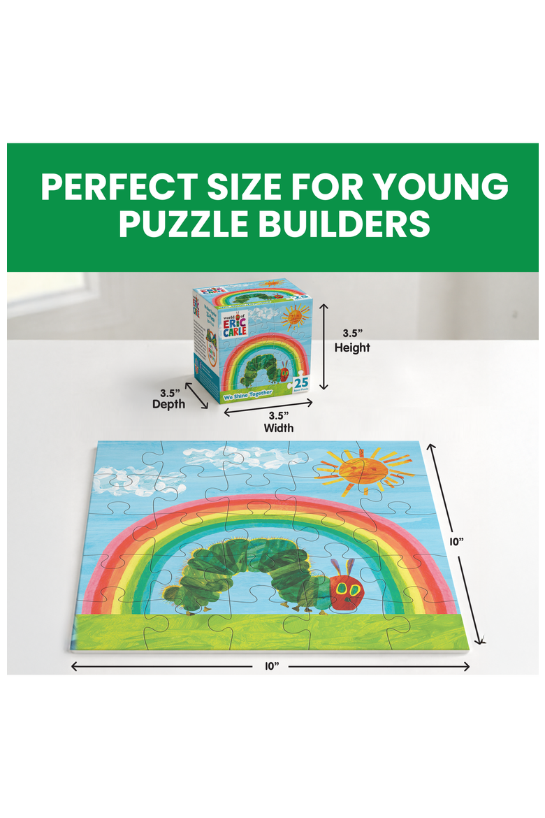 Eric Carle We Shine Together 25pc Puzzle, Alternate, color, Multicolor