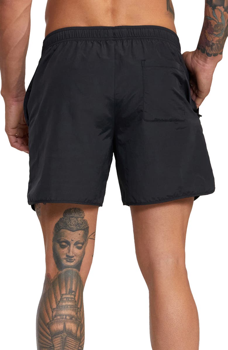 RVCA Outsider Basecamp Nylon Drawstring Shorts, Alternate, color, 