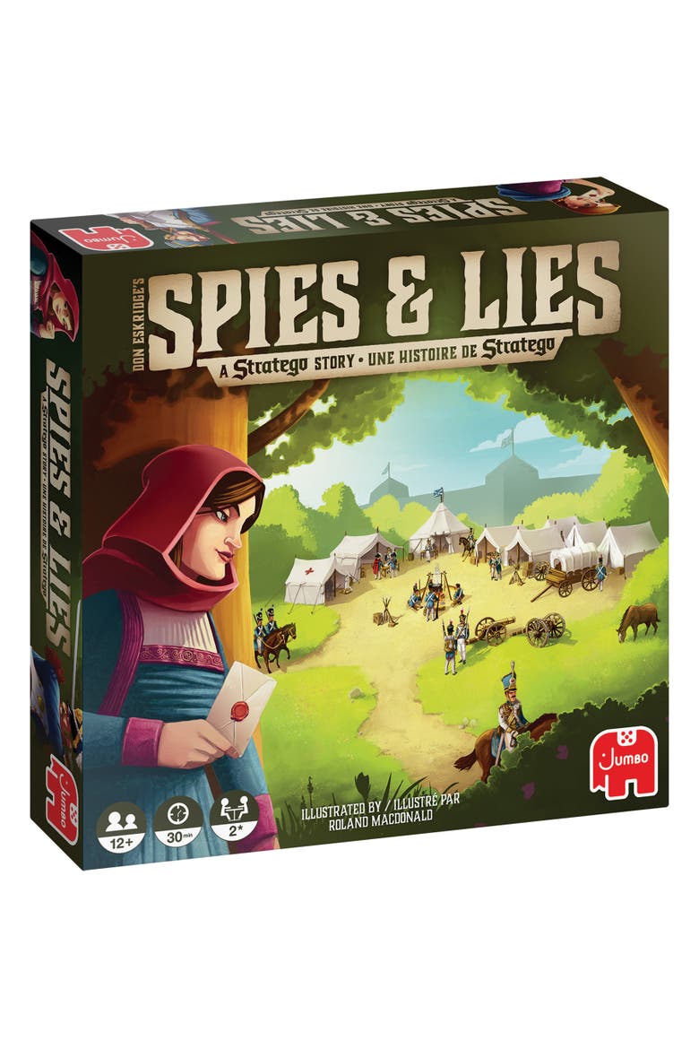 Spies & Lies A Strategy Story Board Game, Main, color, Multicolored