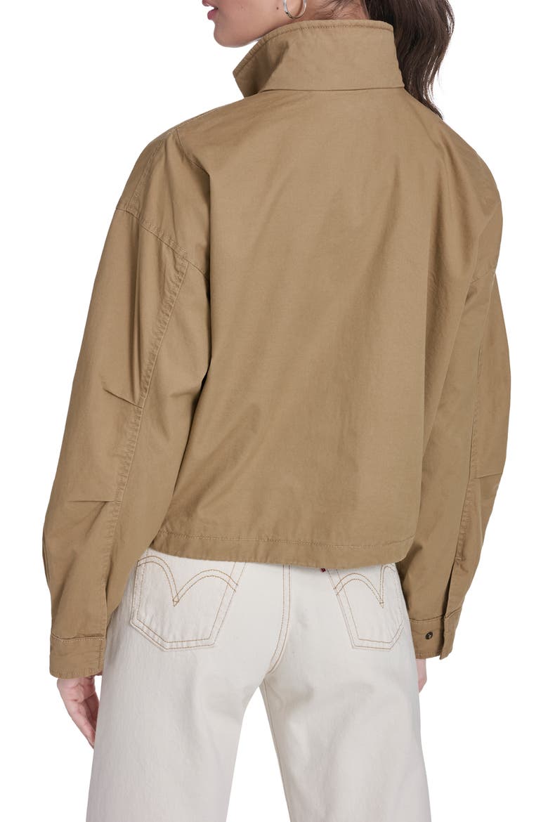 Crop Surplus Jacket, Alternate, color, ECRU