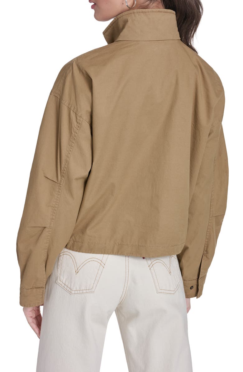 Levi's Crop Surplus Jacket, Alternate, color, Ecru