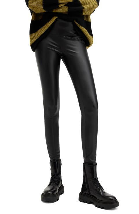 Cora Faux Leather Leggings
