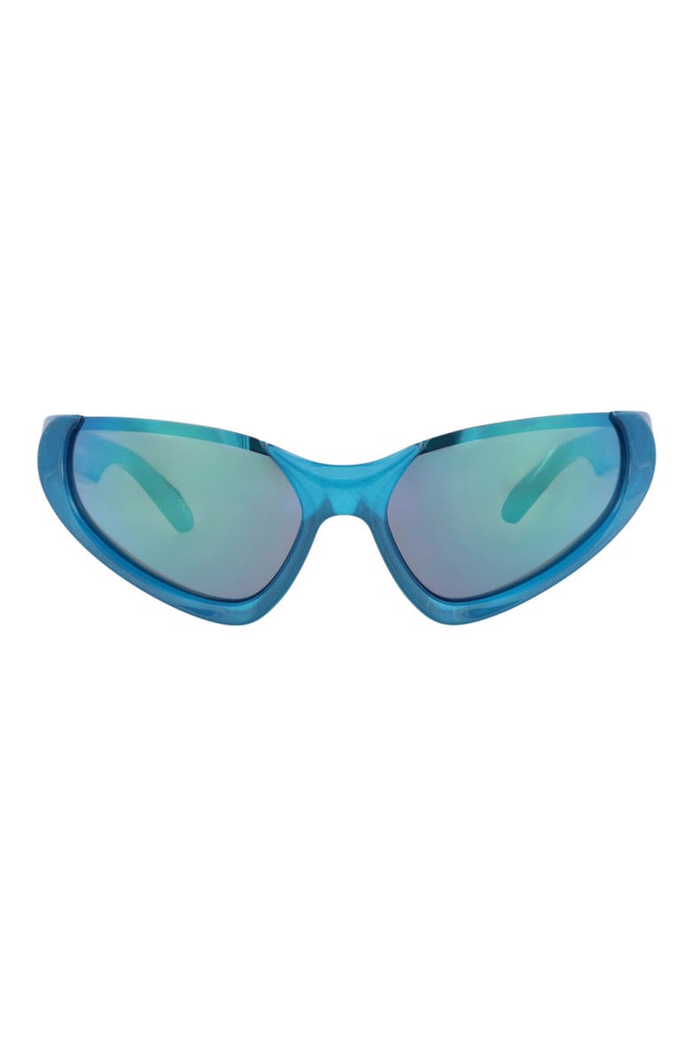 64mm Novelty Sunglasses, Main, color, LIGHT BLUE LIGHT BLUE GREEN