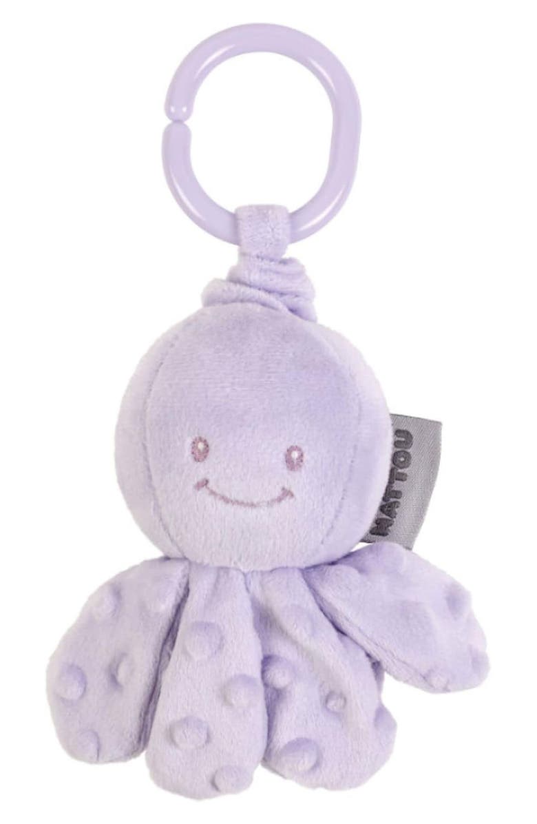 Nattou Vibrating Cuddly Lapidou Octopus, Main, color, Lilac