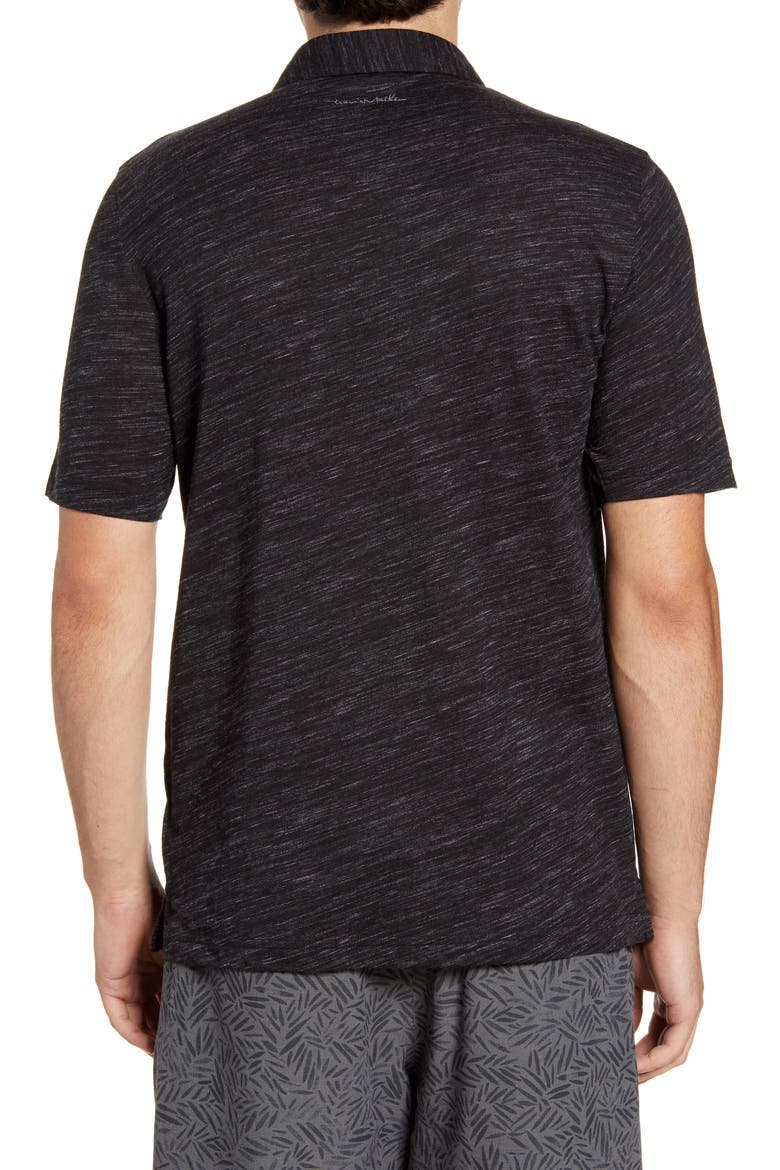 Flying Tortilla Regular Fit Performance Polo, Alternate, color, BLACK
