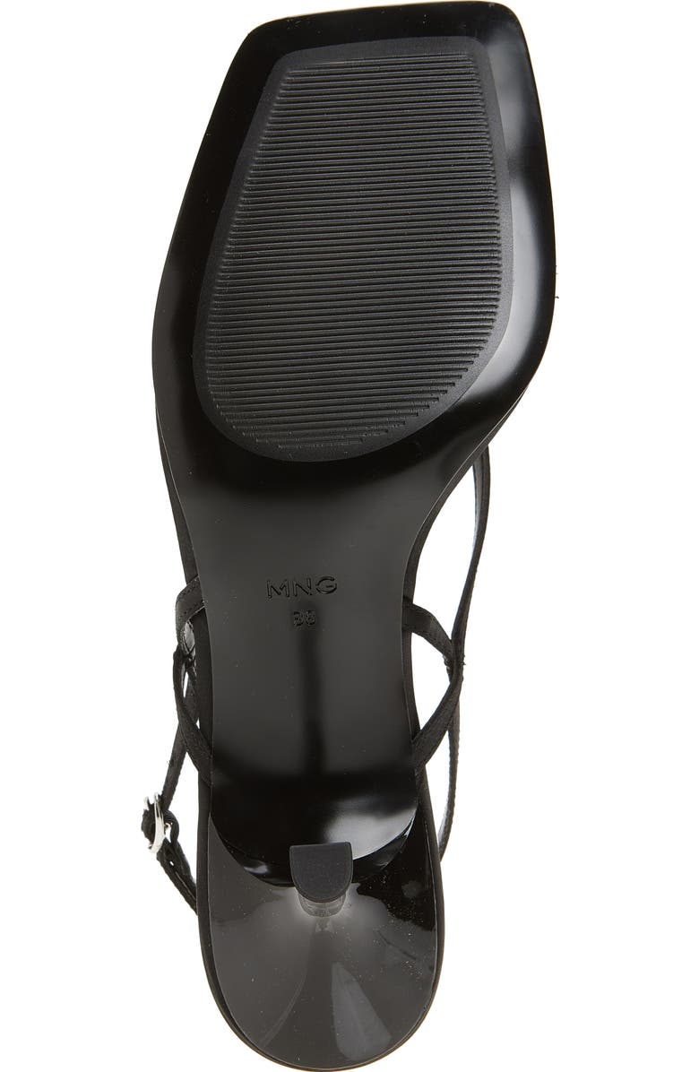 MANGO Ross Sandal, Alternate, color, Black