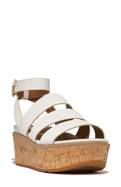 Eloise Platform Wedge Cork Sandal (Women)