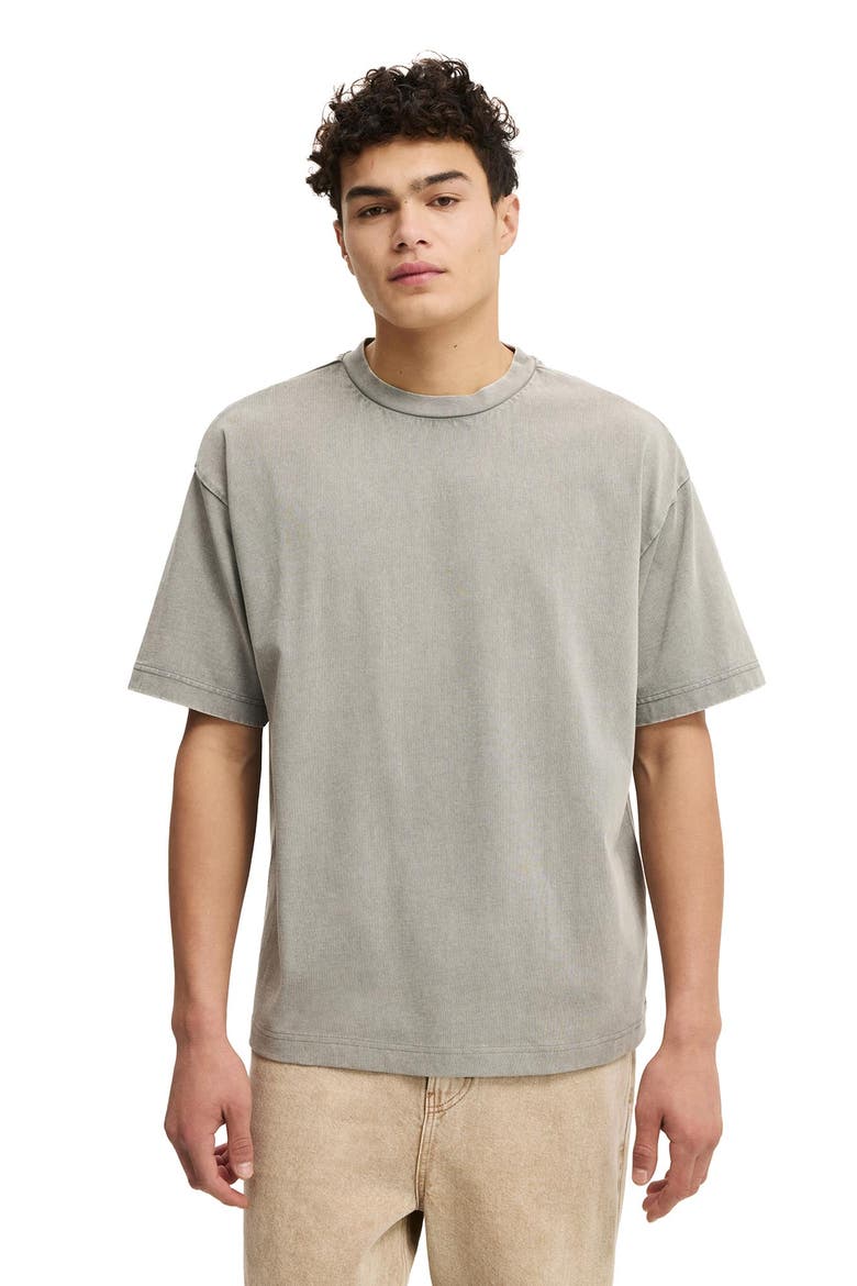 Men's Box Fit T-Shirt, Alternate, color, Slate Stone Wash