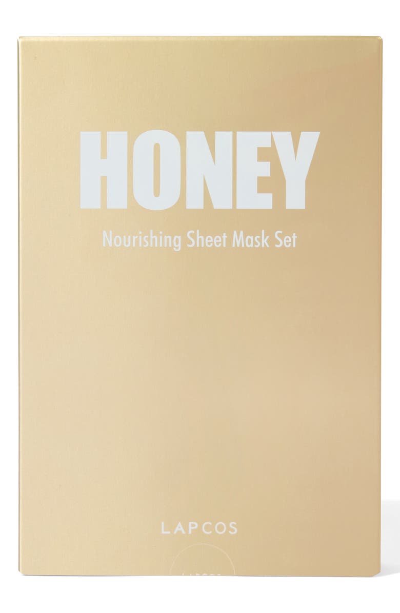 LAPCOS Honey Nourishing Sheet Mask, Main, color, Gold