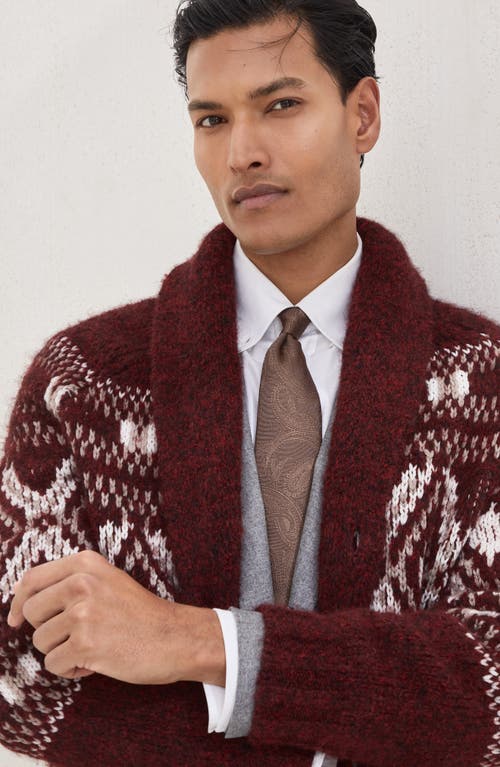 Brunello Cucinelli Jacquard-krawatte Mit Paisleymuster