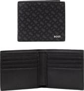 HUGO Zair Bonded Leather Bifold Wallet