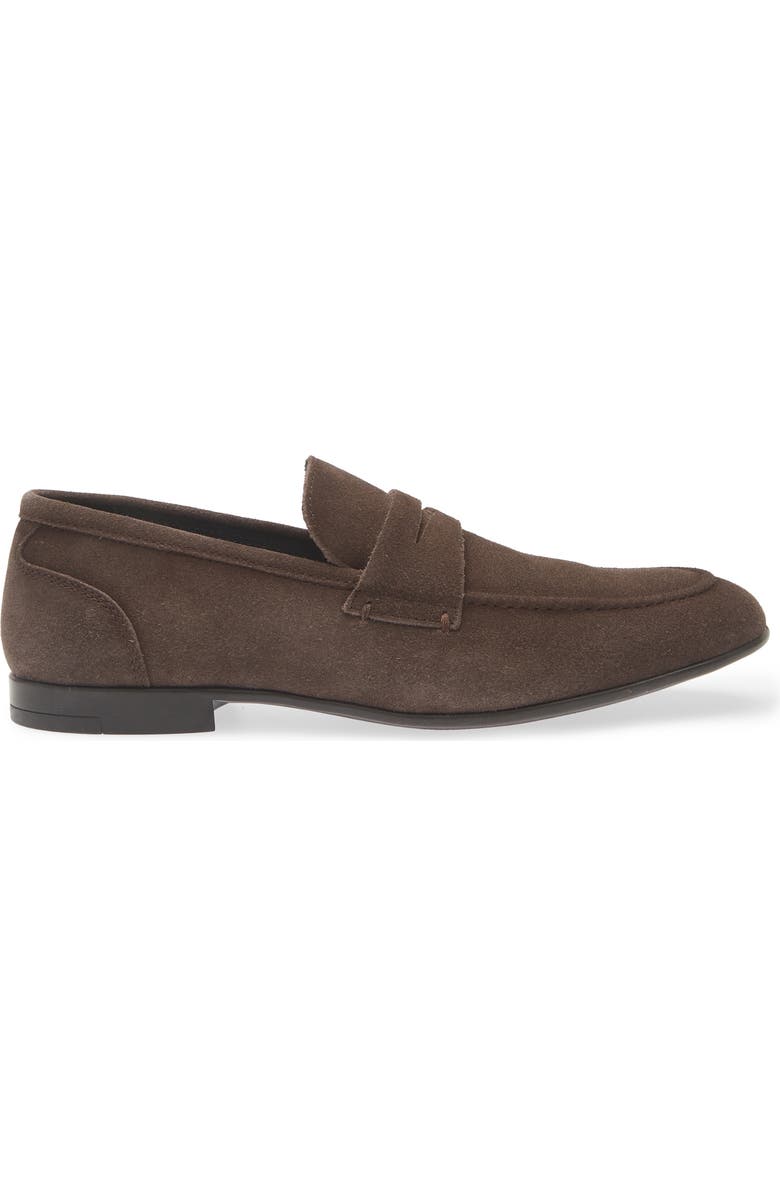NORDSTROM RACK Sullivan Penny Loafer, Alternate, color, Dark Brown