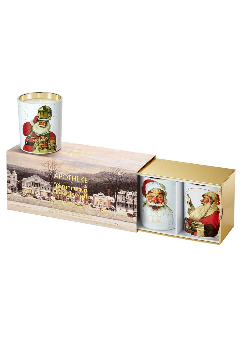 Norman Rockwell 3-Piece Petite Scented Candle Trio Set (Limited Edition), Alternate, color, NO COLOR