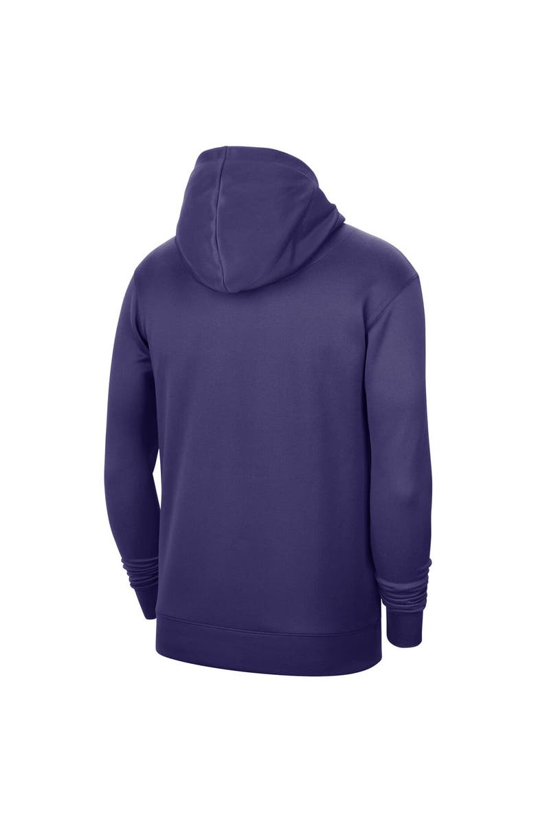 Nike Men's Nike Purple Phoenix Suns 2021-2022 Spotlight On Court Performance Practice Pullover Hoodie, Alternate, color, Purple