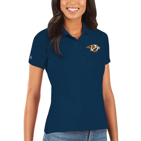 Women's Antigua Navy Nashville Predators Legacy Pique Polo
