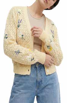 SAACHI Floral Embroidered Cardigan