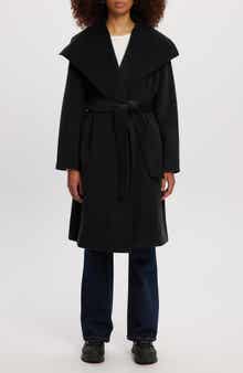 Noize Lena Belted Wrap Coat